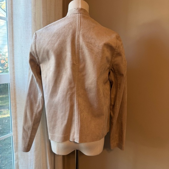 BB Dakota Suede and Leather Reversible Jacket - Picture 2 of 5